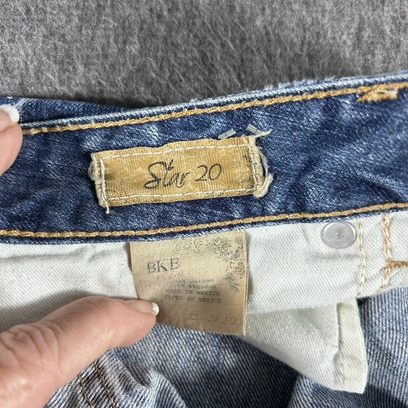 Buckle BKE Star Jeans Women's 34x29 Low Rise Blue Light Wash‎ Star Flare Jeans - Picture 9 of 10